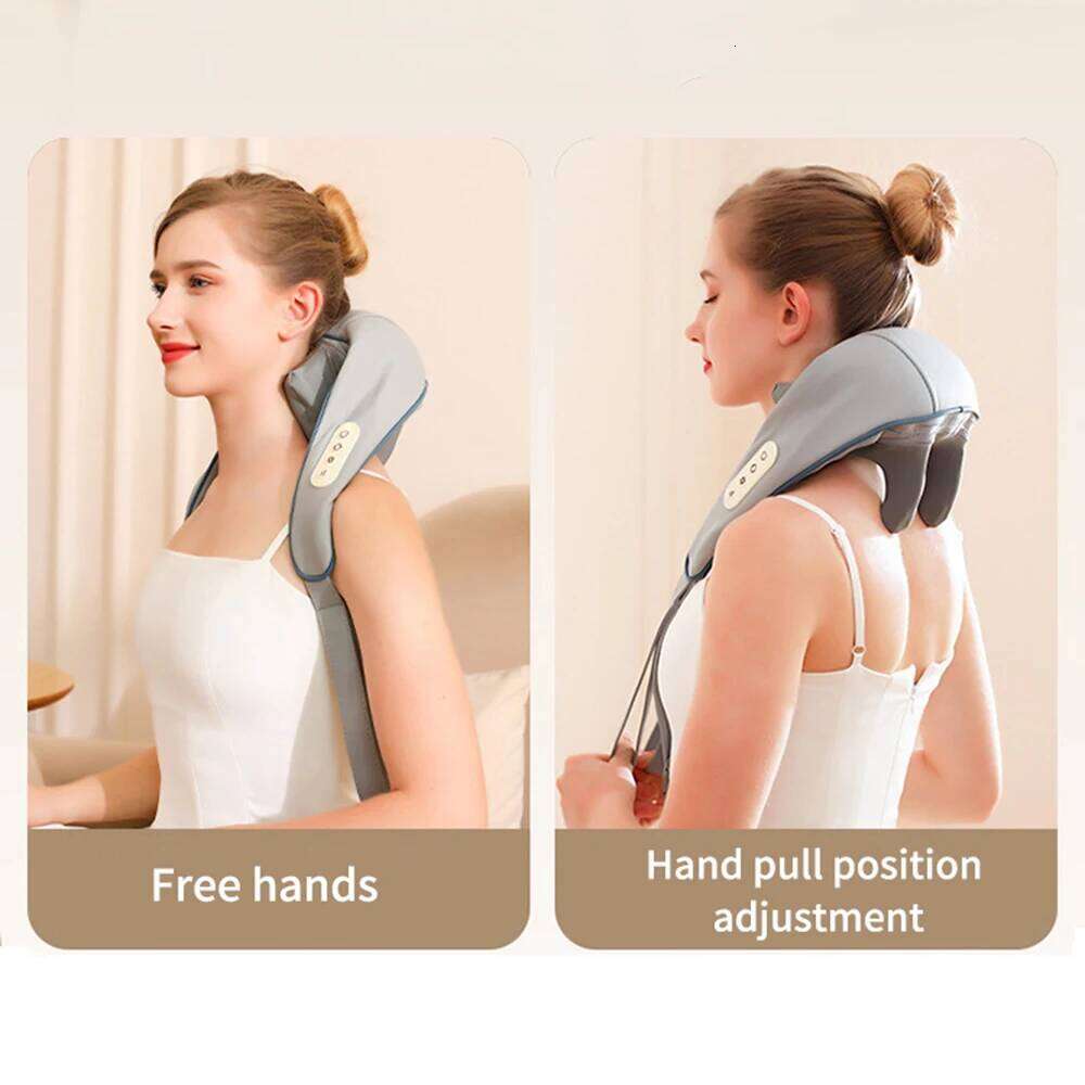 Intelligent Kneading Simulated Human Hand Massage Shawl Cervical Trapezius Muscle Relaxation Shoulder & Neck Device For MI