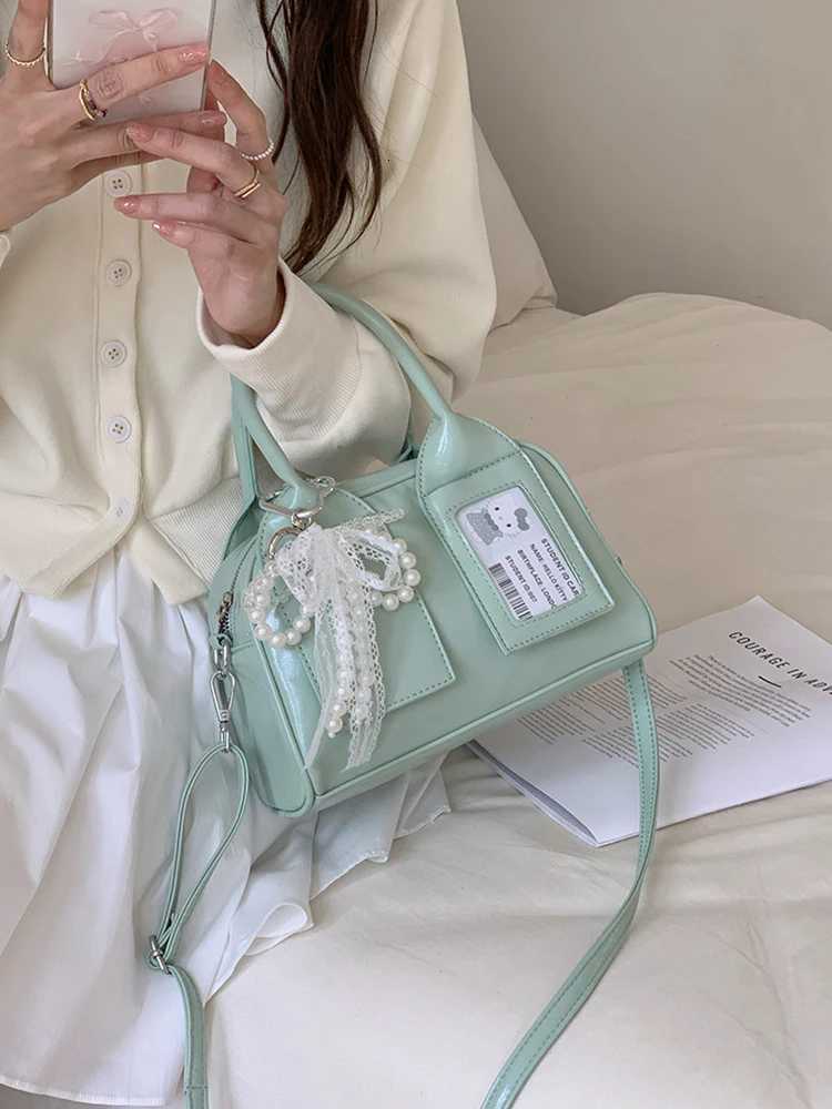 2025 new simple and fashionable crossbody bag shoulder bag womens daily commuting bag bowling bag handbag womens bag Z250718