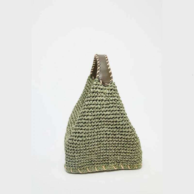 BRAIDED BODY MINI BAG, Summer Fashionable Beach Bag, Women's Handbags Design Straw Crossbody Vacation Shoulder Bag