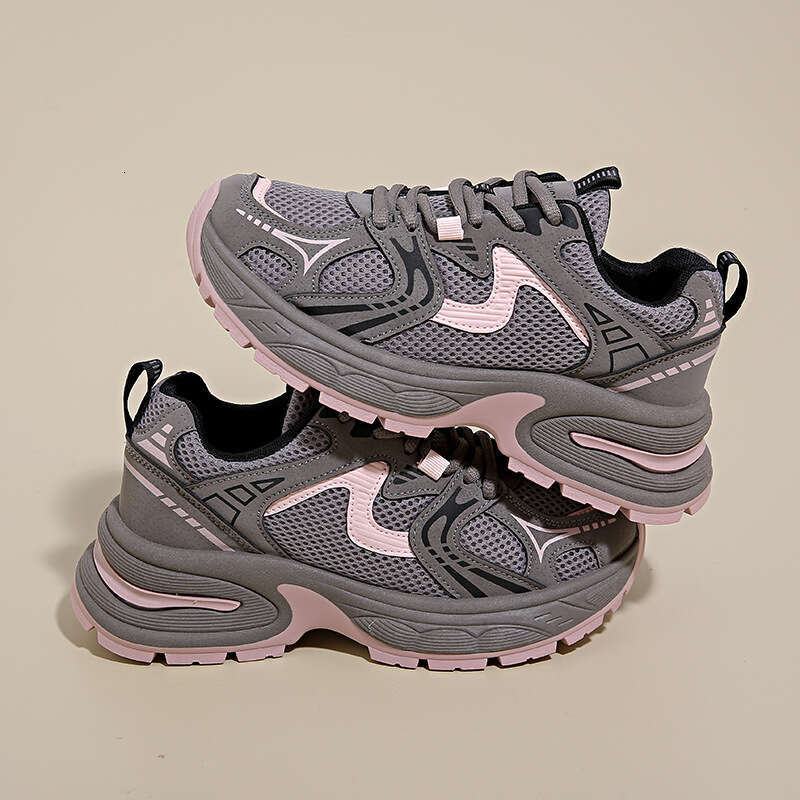 Free shipping 2025 Spring New Thick-Soled Free shipping Dad Shoes for Women, Ins Korean Version, Breathable Versatile Free shipping Casual Sneakers, S