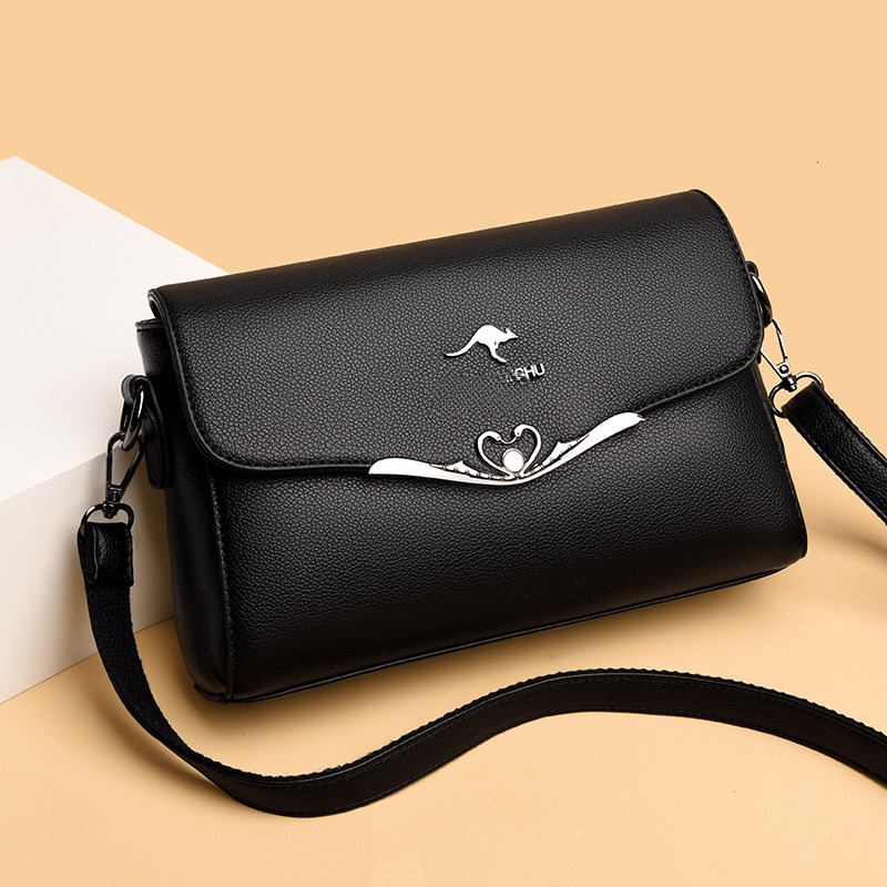 Women's handbag new shoulder bag designer bag crossbody bag women's soft leather bag multifunctional small square bag