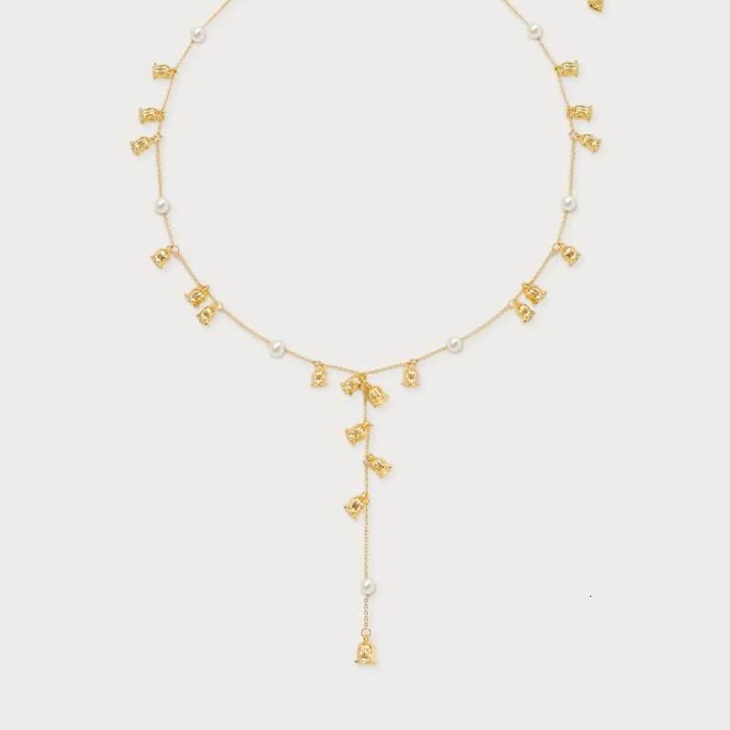 designer Elegant Pendant Versatile Clavicle Niche Internet Celebrity Necklace Sweater Chain Neck