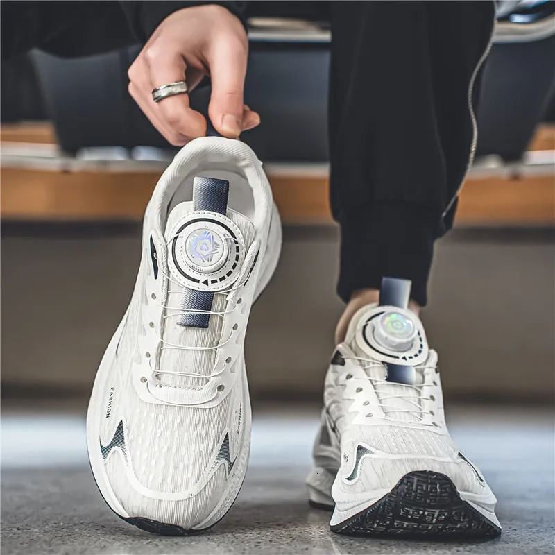 Summer Breathable Casual Sports Shoes for Men Fashion Trend Versatile Mesh Swivel Buckle Running Suitable Daily Wear in Outdoor Sports 250717