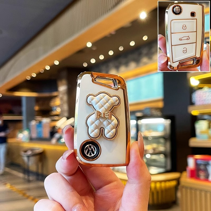 Suitable Car Key Case for Sagitar, Lavida Plus, Tiguan L, Bora, Polo, Tanyue X, Tuyue, Lingdu, Tange