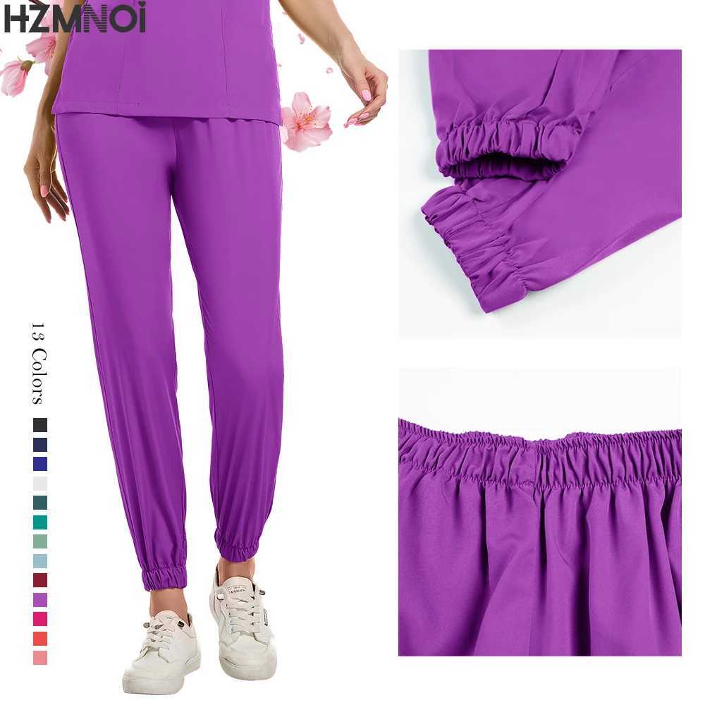 Fashion Women Workwear Scrub Tops+pant Medical Uniform Surgery Scrubs Shirt Short Sleeve Pet Shop Doctor Nurse Nursing Uniform Z250718