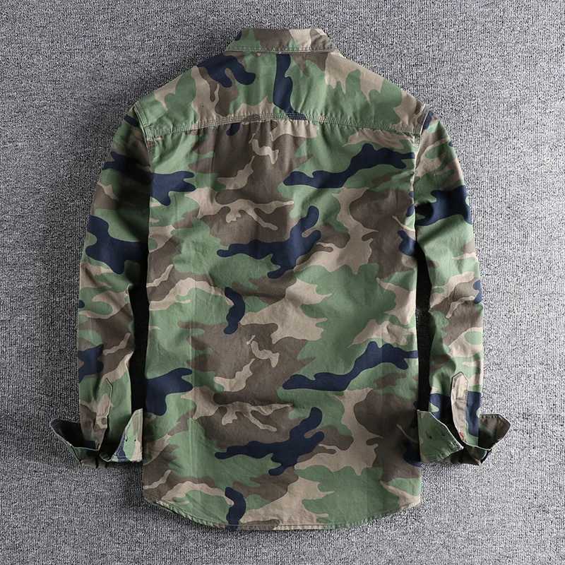 Male Single Breasted Shirts Turn Down Collar Long Sleeve Cardigan Men Shirt Loose Button Safari Style Slight Stretch Print X250718