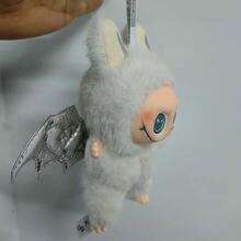 Genuine Labubu Halloween Vinyl Pumpkin Weird Carnival Vinyl Doll Pendant Surprise Halloween