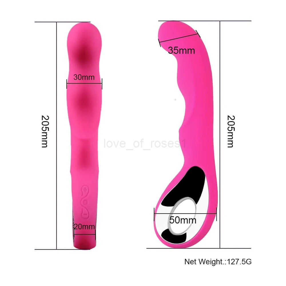 18 Female Adult Vibrator Clitoris Nipple G-Spot Tease Dildo Stimulator Massager Vagina Masturbator Sex Toys for Women Couples Z250719