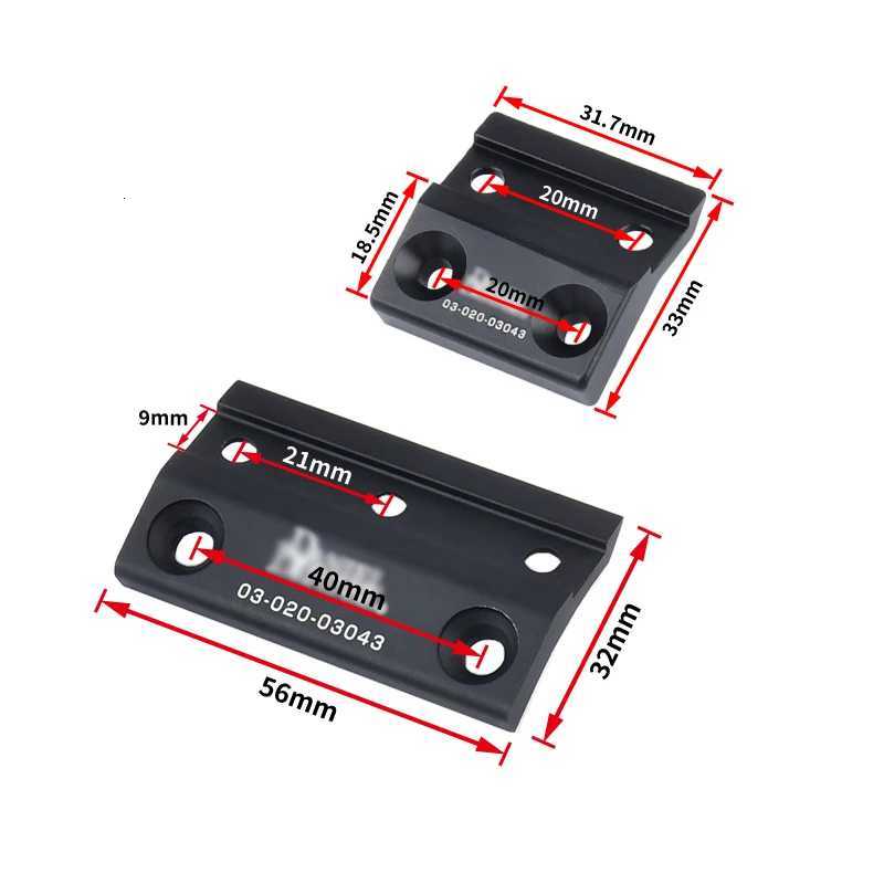 WADSN Tactical Danie Dense DD Mount SF M300 M600 Flashlight For MLOK KEYMOD SMR Rail Metal Base Hunting Airsoft Accessories XJ250718