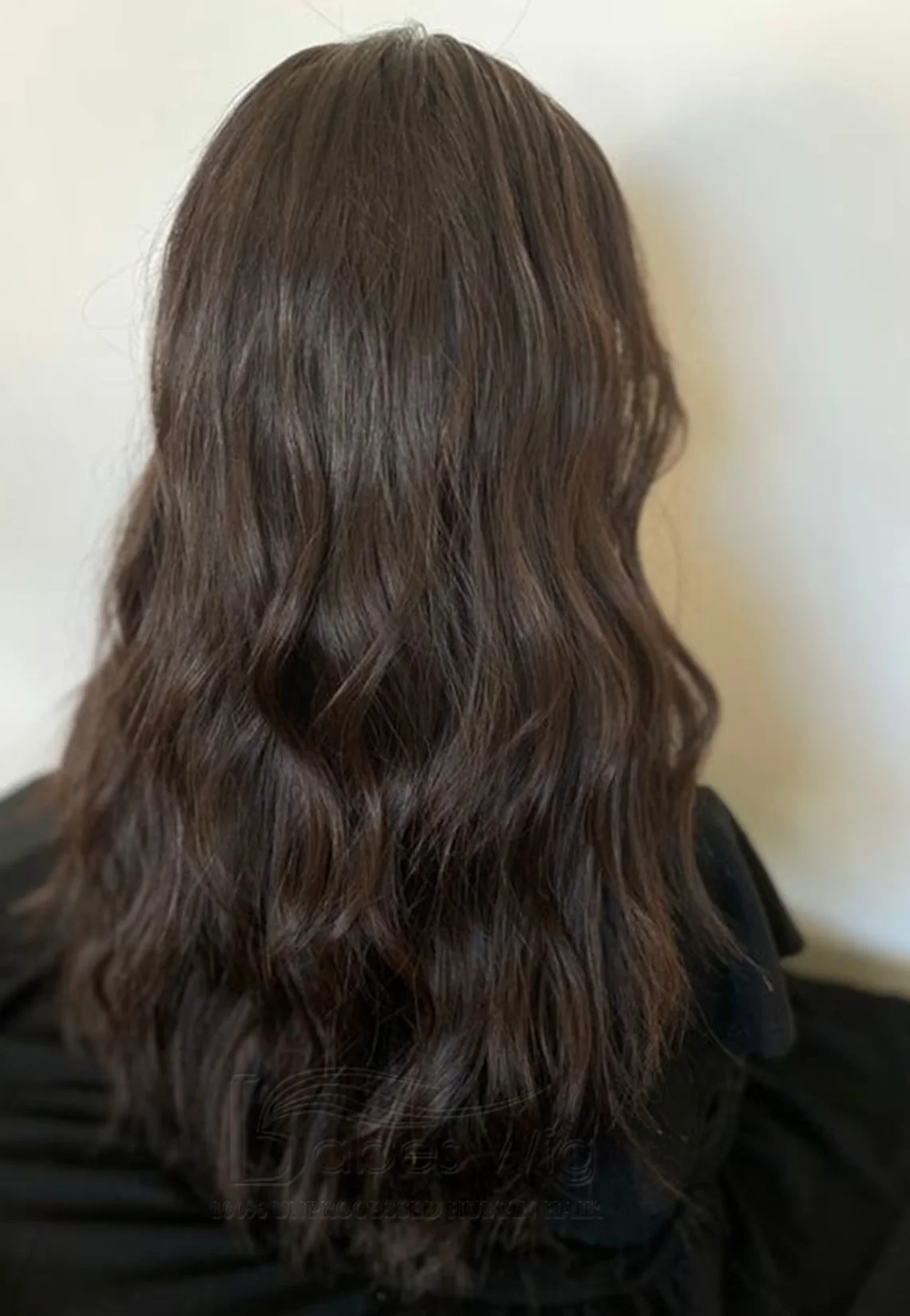 Dark brown wavy HD lace raw virgin human hair wig preplucked loose wave natural human hair lace front wig fashion european style