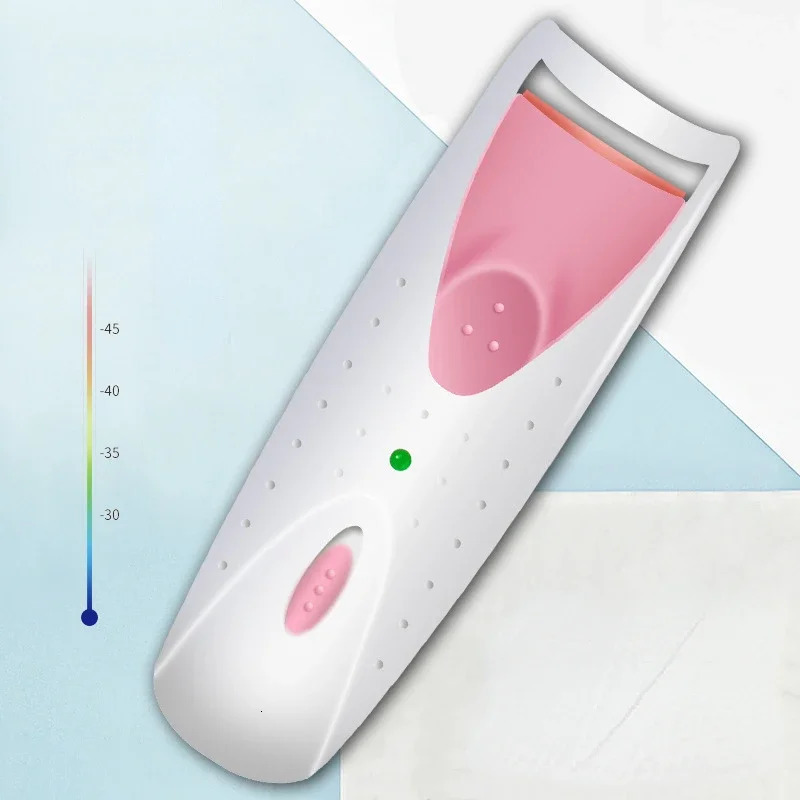 Women Makeup Electric Heated Eyelash Curler Long Lasting Eye Lash Perm Heated Eyelashes Clip Automatic Tool 250716