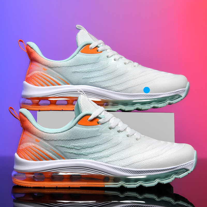 Men's Large Air Cushion Sports Summer Breathable Wide Feet Plus Size Casual Trendy Shoes for Men