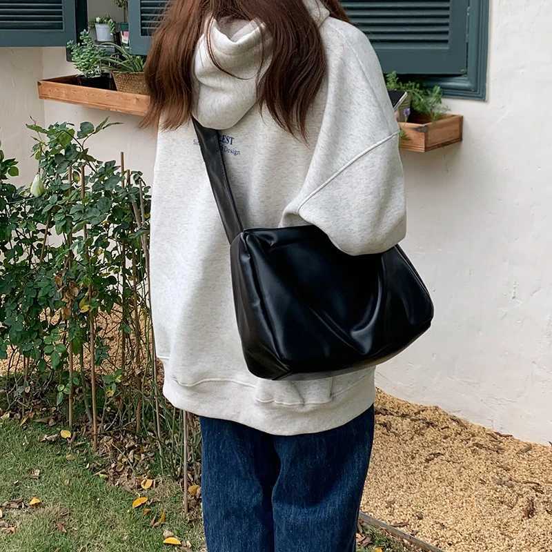 Luxury Design PU Leather Women Shoulder Underarm Bags Casual Solid Color Large Capacity Top-Handle Handbags Ladies Shoulder Bags Y250718