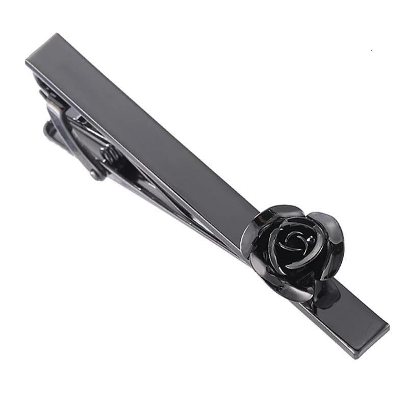 Classic mens and womens tie clip highquality Love Rose Anchor Sax Music business suit shirt accessories jewelry gifts 250715