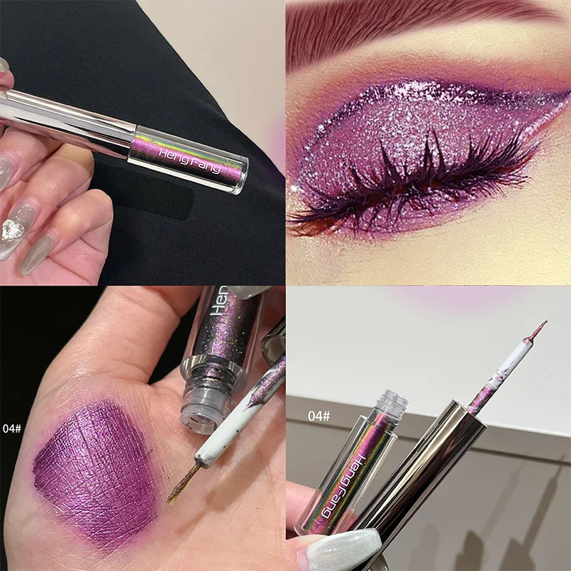 Glitter Chameleons Eyeliner Multi Chrome Eyeliner Lasting Shiny Metallic Eyeshadow Eyeliner Green Purple Makeup Pigment Cosmetic 250716