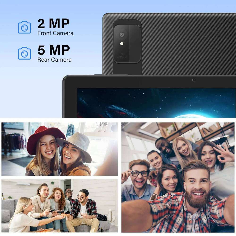 Famous Designer's Durable ANDROID GB TABLET w/ Dual Cameras and Removable Storage Capacity