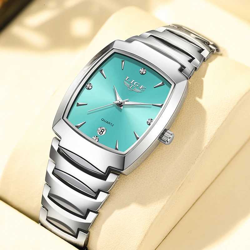 LIGE New Ladies Waterproof Watch Luxury Stainless Steel Women Watches Creative Fashion Original Elegant Quartz Wristwatch Gift W250718