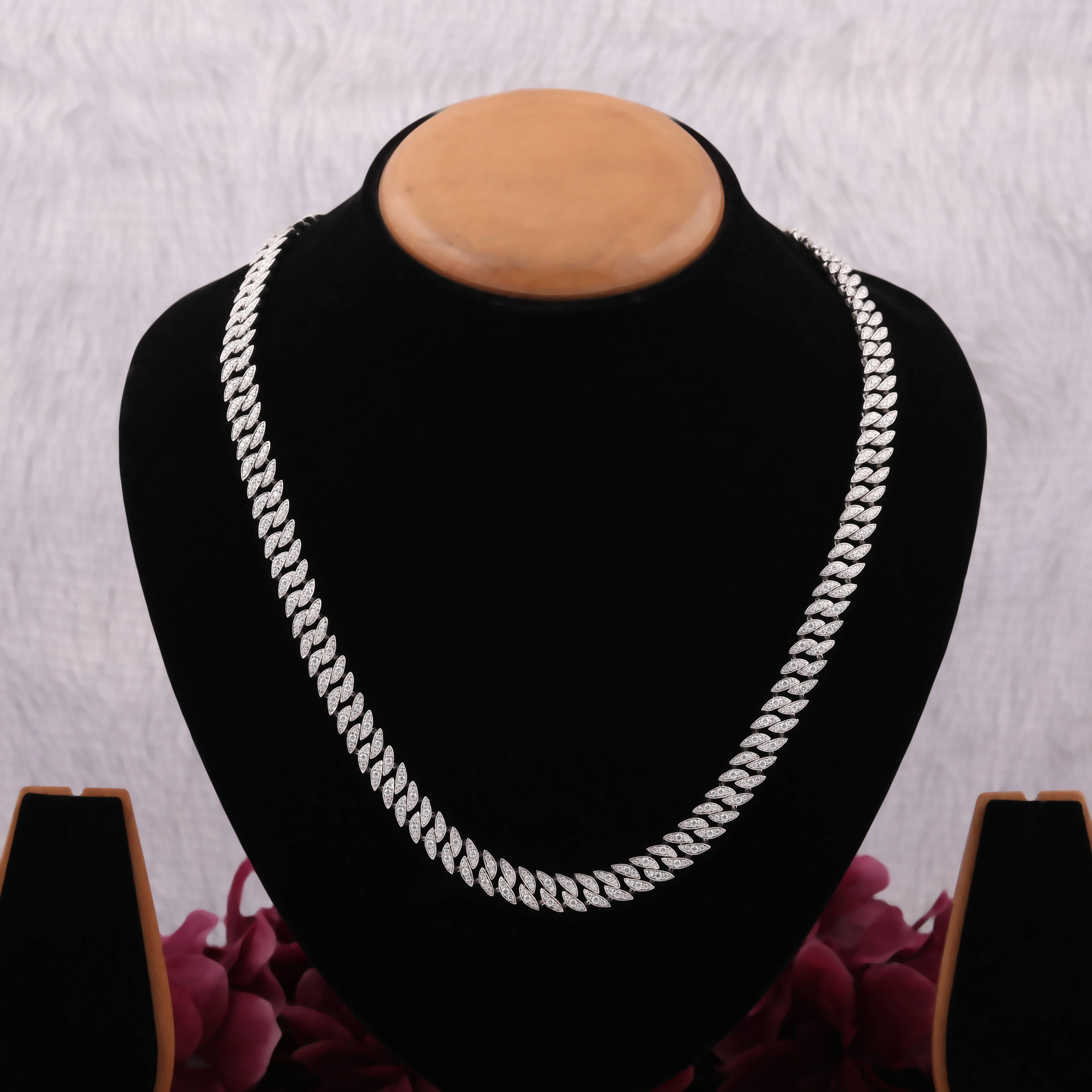 8mm Moissanite Iced Diamond Cuban Link Chain Solid 925 Sterling Silver Hip Hop Necklace Miami Style Body Jewelry Hip Hop Style