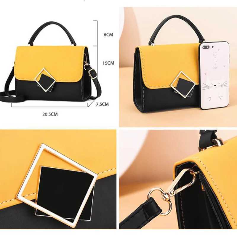 New Fashion Shoulder Bag Designer Handbags For Women Crossbody Bags Pu Leather Flap Women Messenger Bags Y250719