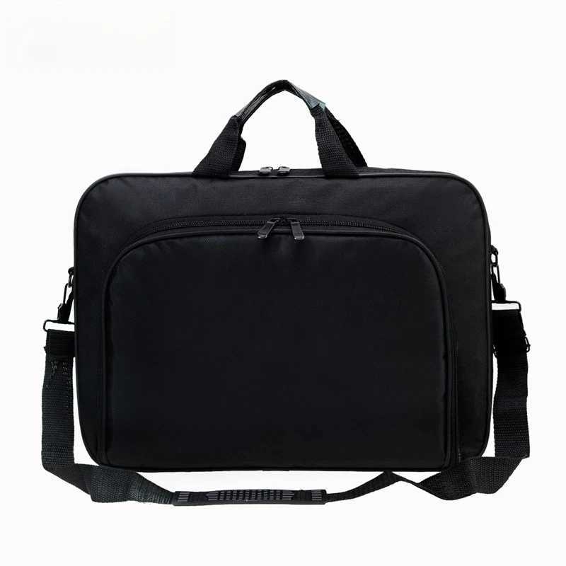 156 Inch 17 In Laptop Bag Business Portable Nylon Computer Handbags Laptop Shoulder Handbag Zipper Shoulder Simple StyleT251208