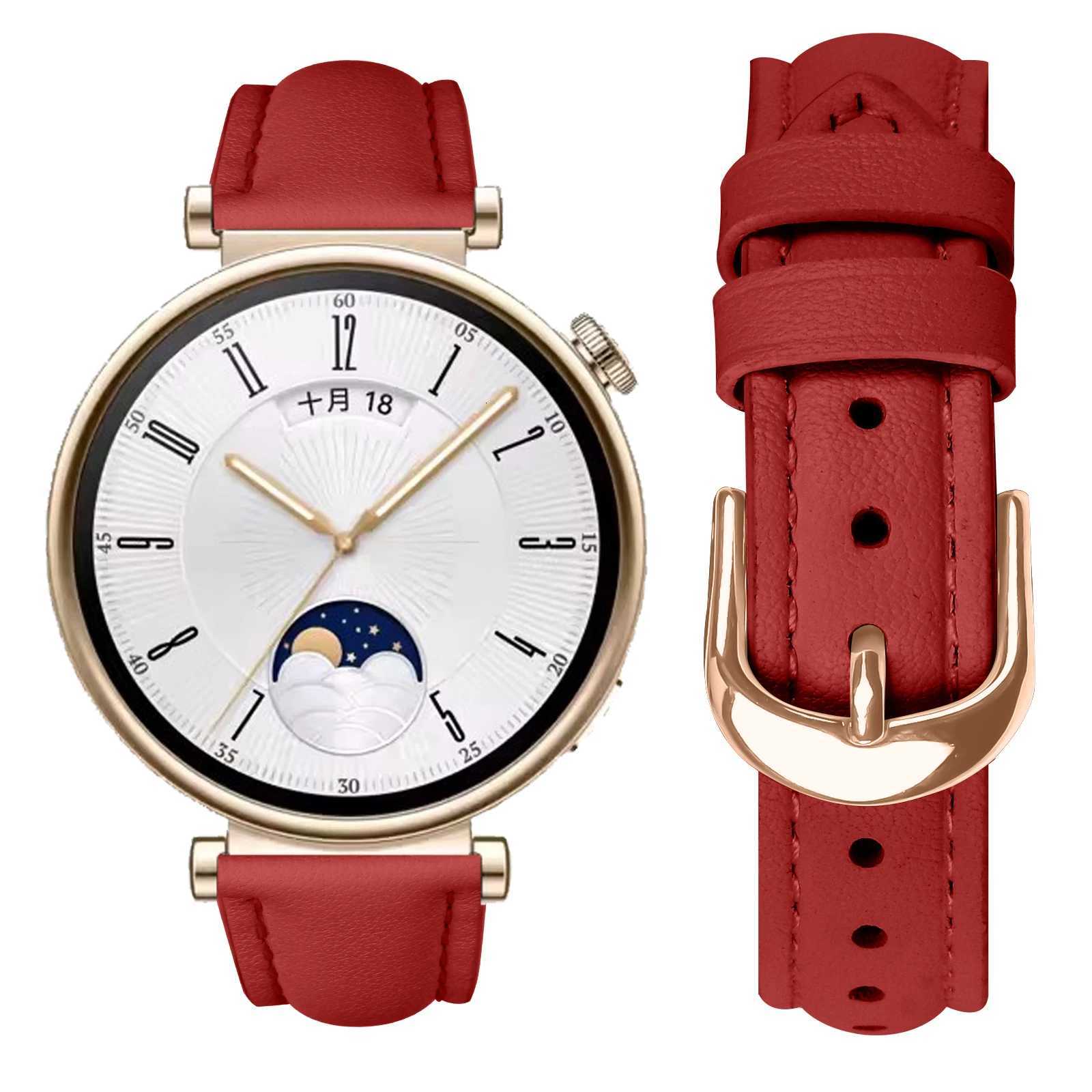 For Huawei Watch GT5pro 42mm Leather Bands Replacement Luxury Business Leather Watch Band for Huawei Watch GT4/GT5 41MM W250718