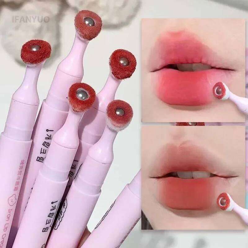 Iron Cream with Cushion Applicator Veet Matte Nude Lip d Creamy Moisturizing Soft Mist Powder Liquid Lipstick Blush Tint X250719