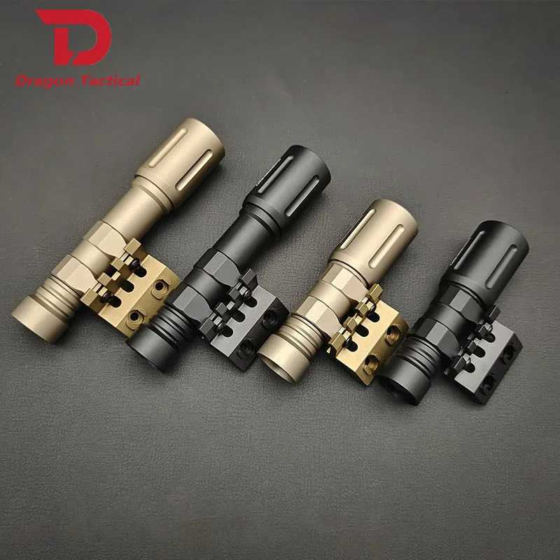 New Tactical SF V2 1000/1300LM Flashlight Adventure Scout Light With MLOK System Offset Mount And Dual Function Pure Switch XJ250718