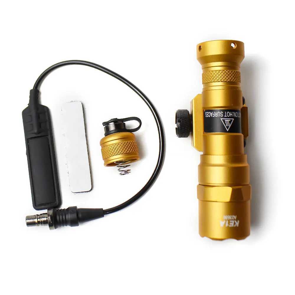 SOTAC Tactical Flashlight M300B Aluminum CNC Colorful Weapon Hunting D Light Outdoor Lighting EquipmentXJ250718