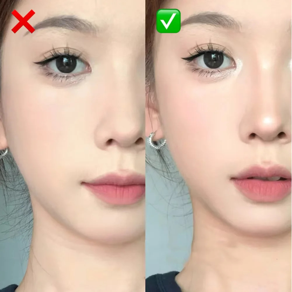 Matte Eyeshadow Stick White Eyeliner Shimmer Silver Highlighter Pen 250717