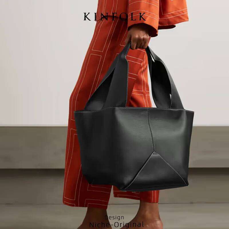 New Suede Bucket Women's Shoulder Shoppers Large Capacity Handbag Fashion Casual Versatile Crossbody Bag For Women