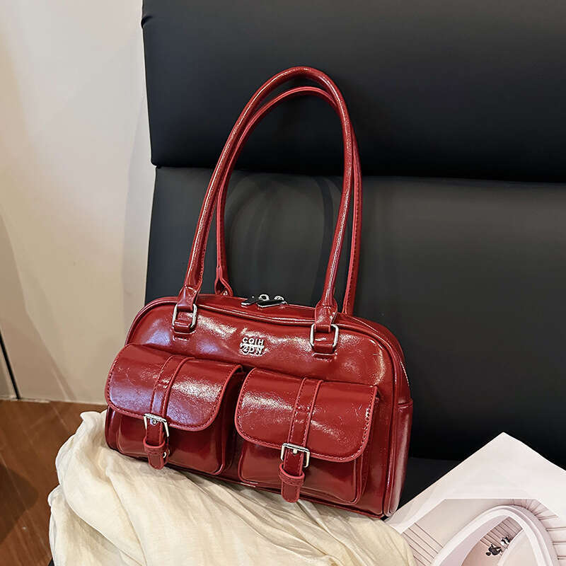 Trendy Pillow for Women 2025 New Fashionable Boston Commuter Handbag Shoulder Bag