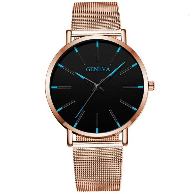 Minimalist Mens Fashion Ultra Thin Watches Simple Men Business Stainless Steel Mesh Belt Quartz Wrist Watch Relogio Masculino W250718