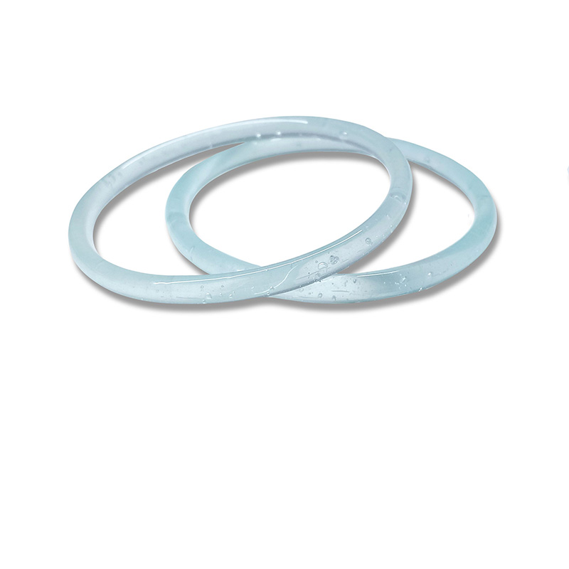 Xiling Original Design "Jingling Bells, Clear Sky" Glazed Glass Artistic Jewelry