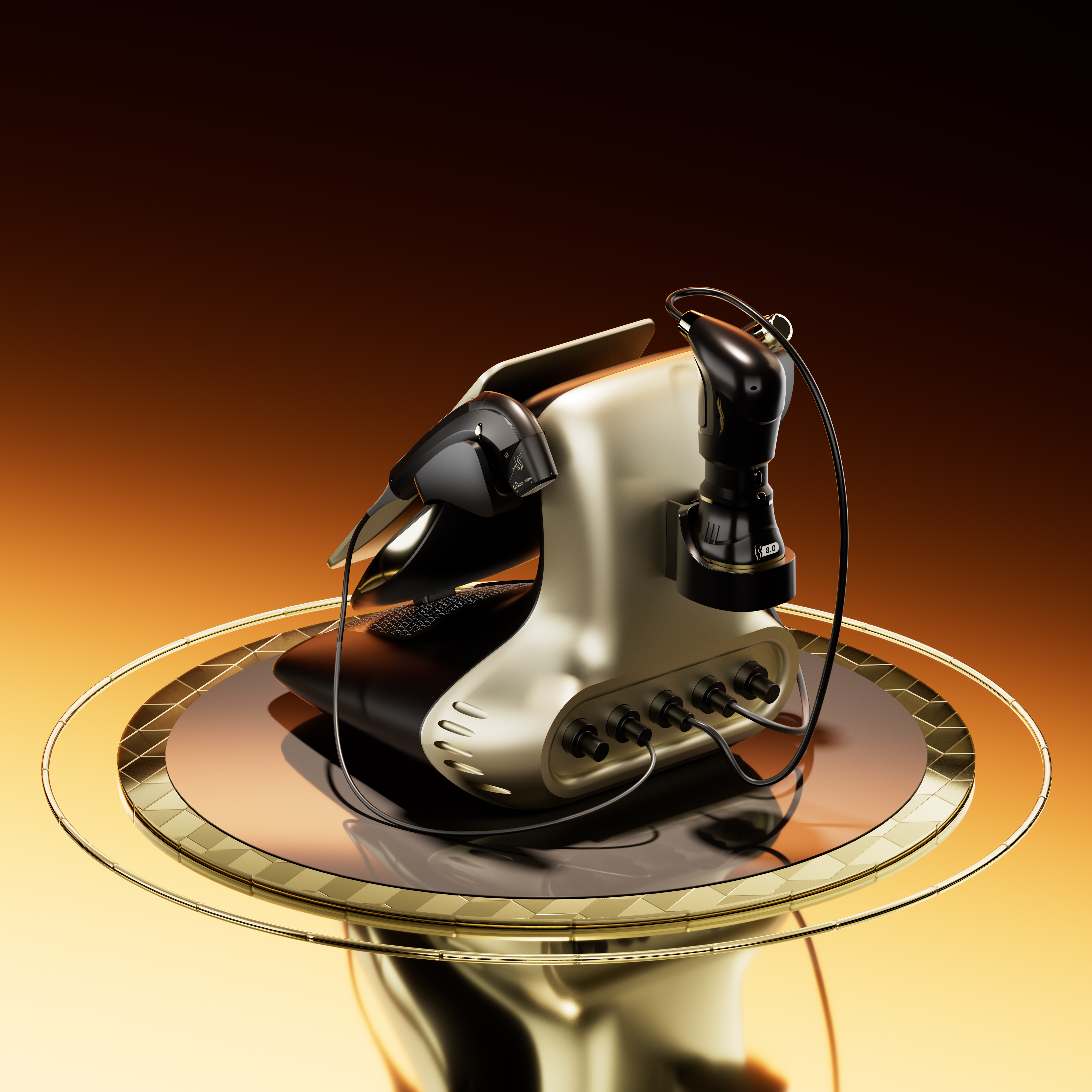 New Arrival 3 in 1 25D Max Hifu Machine RF 22D Hifu Professional Face Treatment Lipo Full Body Slimming Equipment