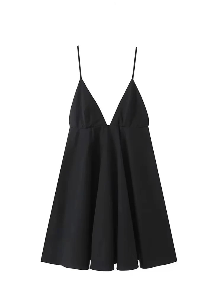 TFMLN Womens Dress Black Off Shoulder Short Female Dresses Fashion Sexy V Neck Club Elegant and Beautiful Ladies ALine 250717