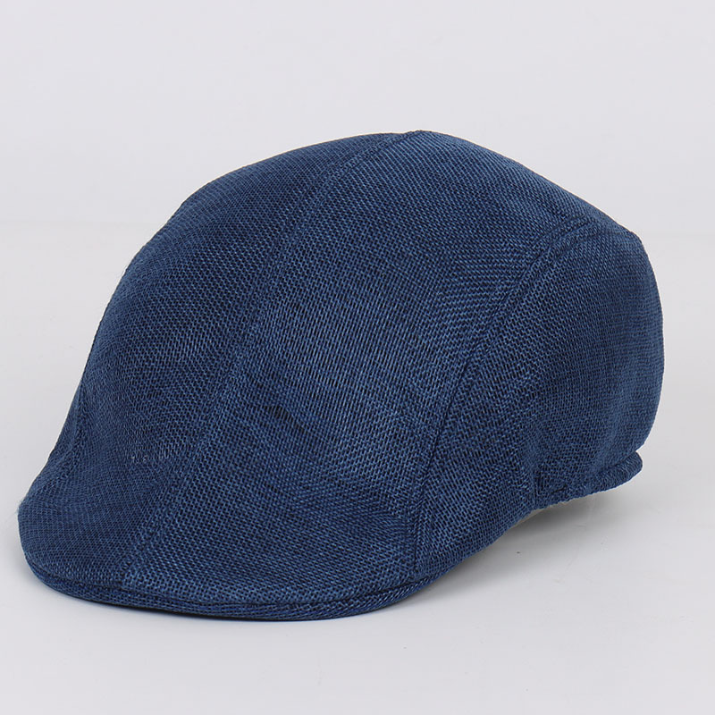 Spot supply: Plum blossom mesh duckbill hat, summer outdoor sun shading old man hat, mesh hat, middle-aged and elderly