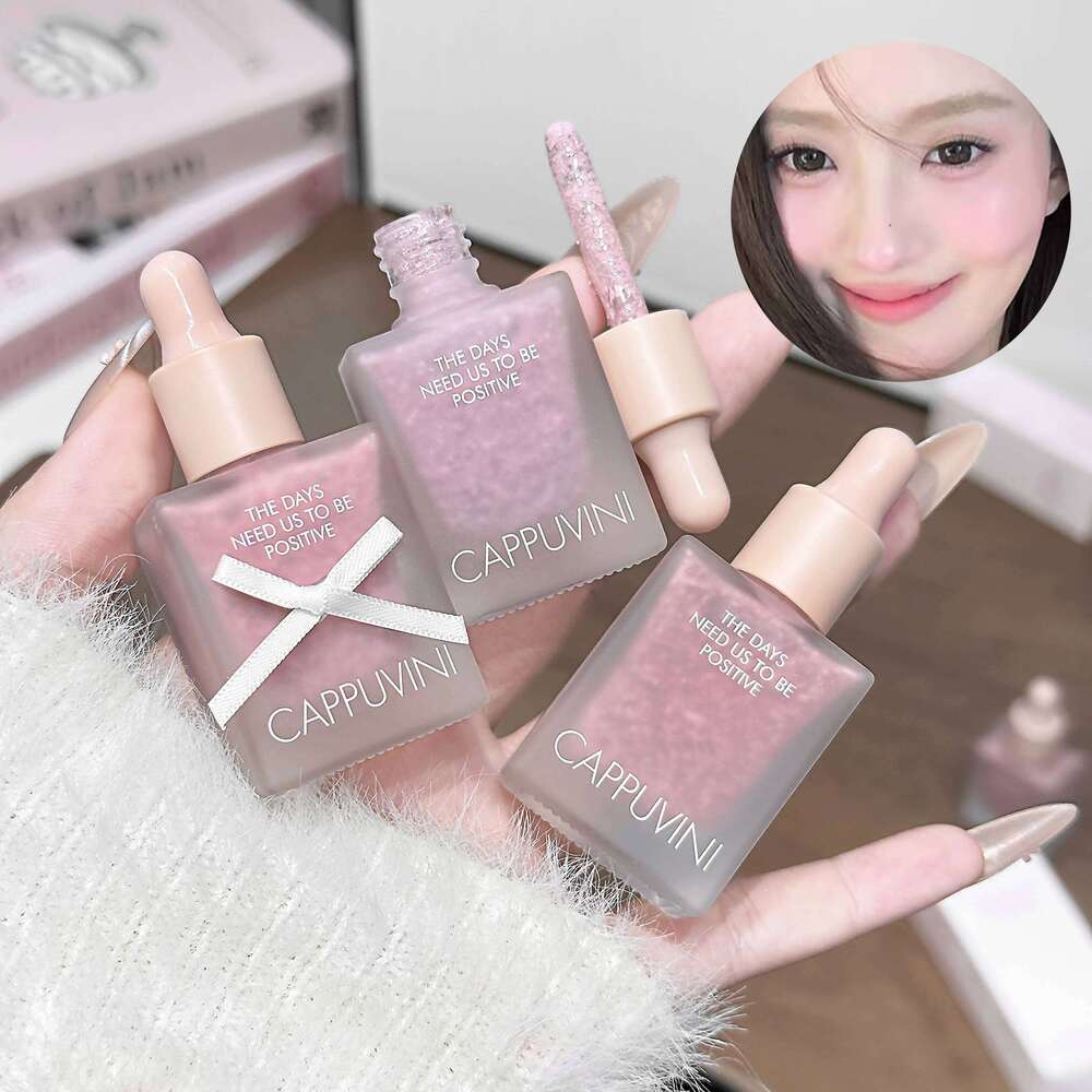 Natural Light Pink Bubble Easy to Apply Tender Long-lasting Makeup Liquid Blush Expansion Color Rouge X250719