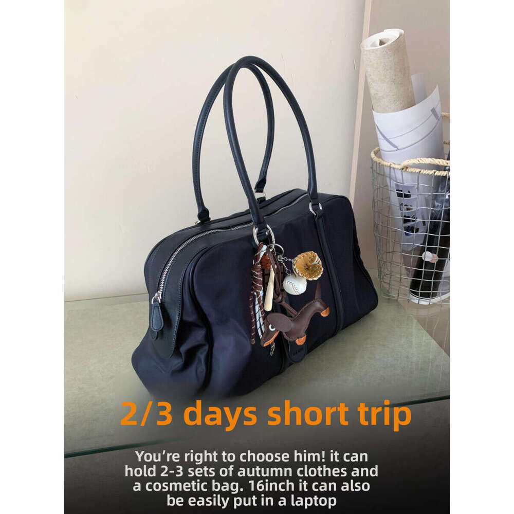 Spring Boston Women S Handbag Oxford Cloth Commuter Large Capacity Casual Pillow Bag Trendy