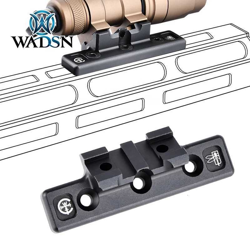 Vadsn Tactical Surir M600 M300 Light Thorntail2 Weapon Flashlight Mount For Mlok Keymo Rail CNC Aluminum Alloy Metal XJ250718