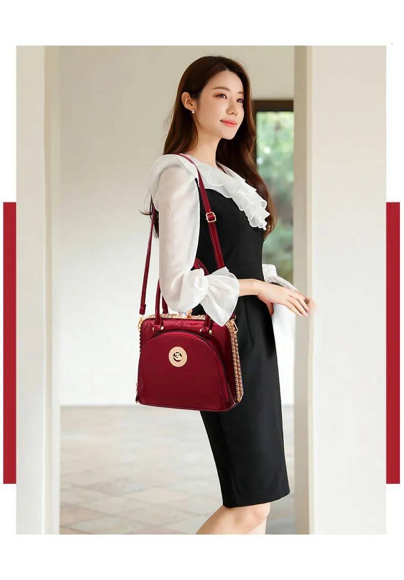 Fashion Dias Women's Handbags Female Genuine Leather Small Crystal Cosmetic Evening Bag Portable Shoulder Messenger Bags high-quality