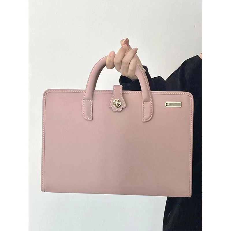 new protective case laptop bag pink cute laptop handbag neutral style designer bag fashion women s shoulder bag crossbody bag