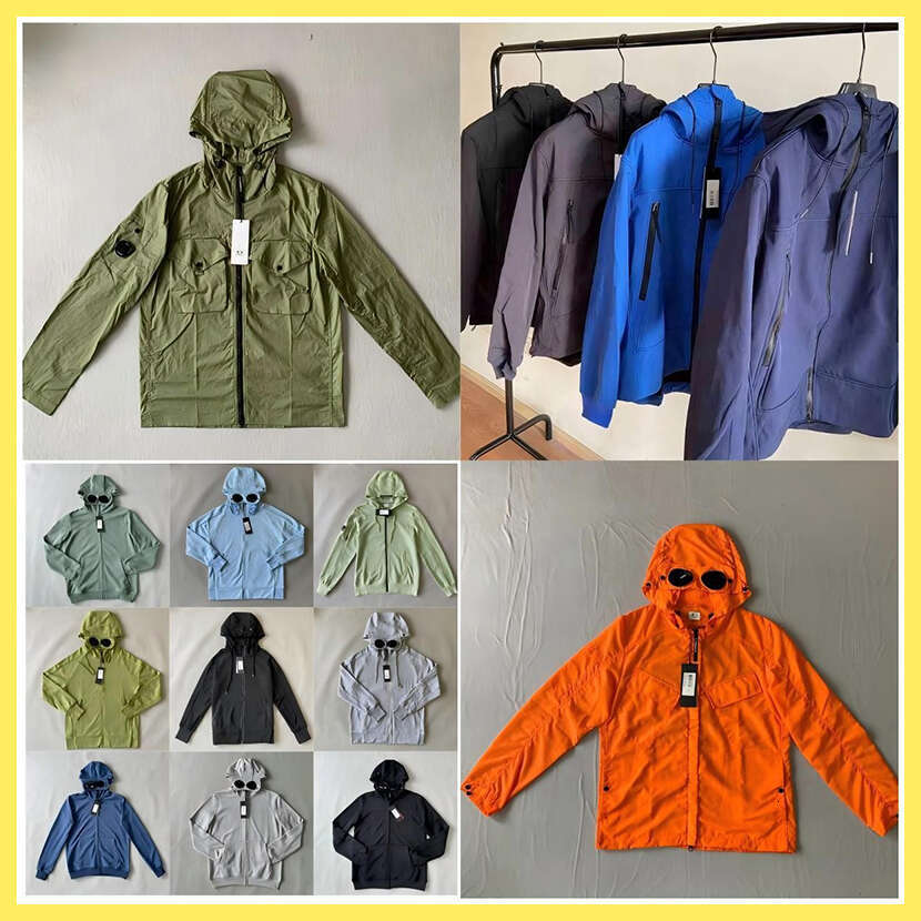 Men's Jacket Designer JACKET Pocket Hood Jacket Long Sleeve Zipper Badges Men Casual Coat Windbreaker Embrodiery Mens Shirts asian size