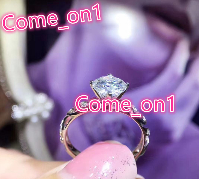 American Factory Wholesale D Color Moissanite Double Ring Platinum Wedding Proposal Diamond-Like Appeal for Women