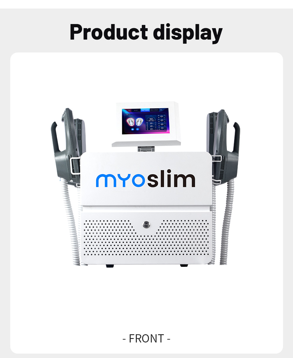 New RF Sculpt Machine MYOslim Body Sculpting Removal Fat Slimming Muscle Stimulation Electromagnetic Weight Loss Salon