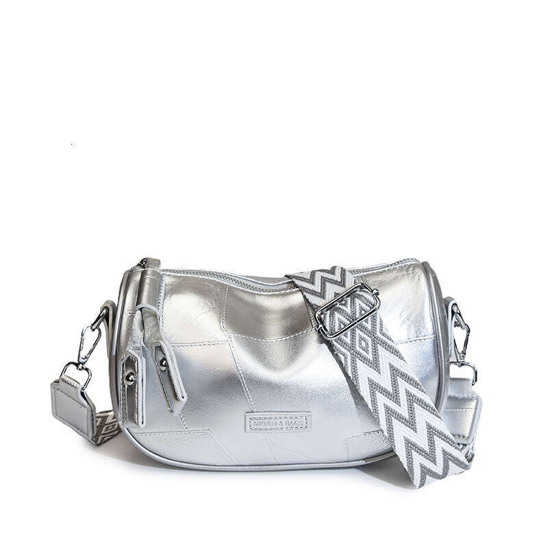 This Year's Trend: Simple Toast for Women, Versatile, High-Quality Texture, Stylish Single Shoulder with Wide Strap, Crossbody Pillow Bag