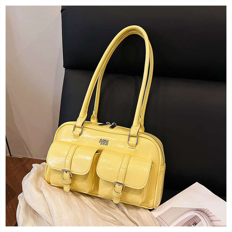 Trendy Pillow for Women 2025 New Fashionable Boston Commuter Handbag Shoulder Bag