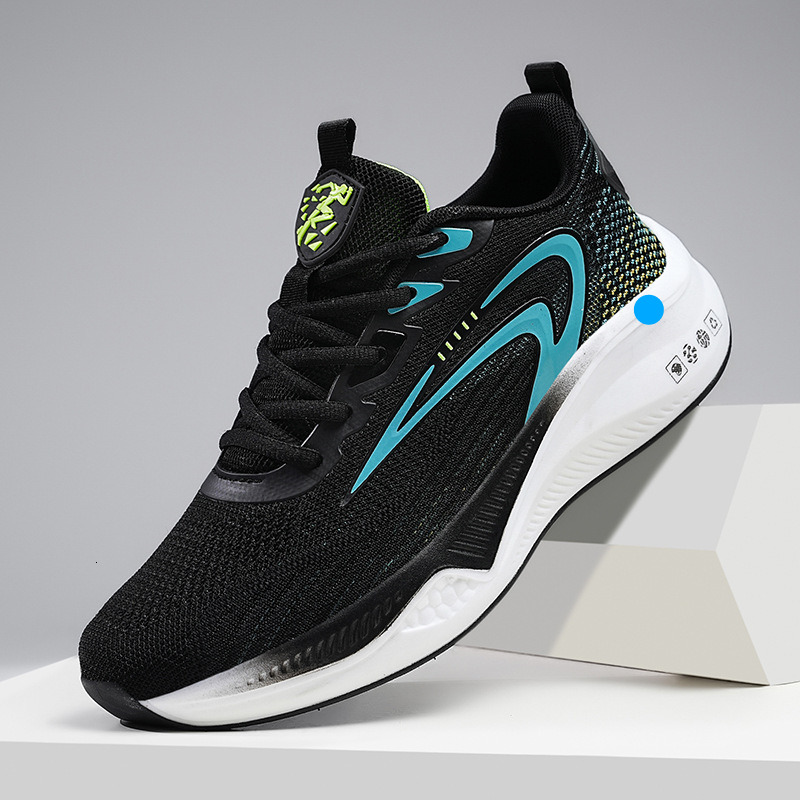 Size Carbon Plate Sports Casual Men's Extra Large Running Mesh Shoes New Summer Breathable Professional Shock Absorption
