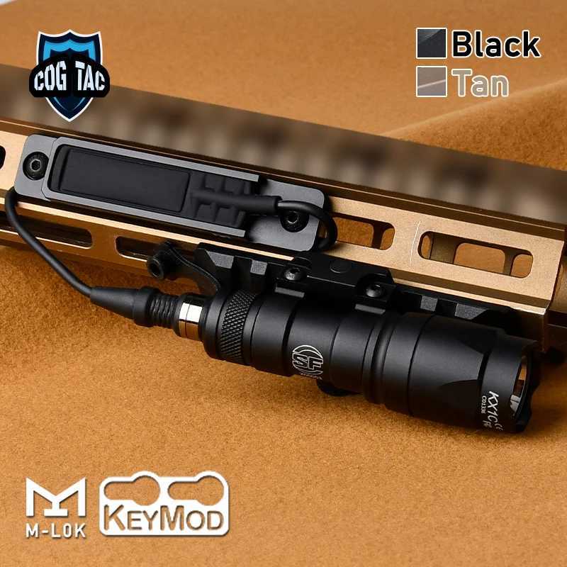 Surir M300A M600C Flashlight With Pure Pad Switch Fits 20mm Rail M-LOK KEYMOD Hunting Tactical Airsoft LightXJ250718