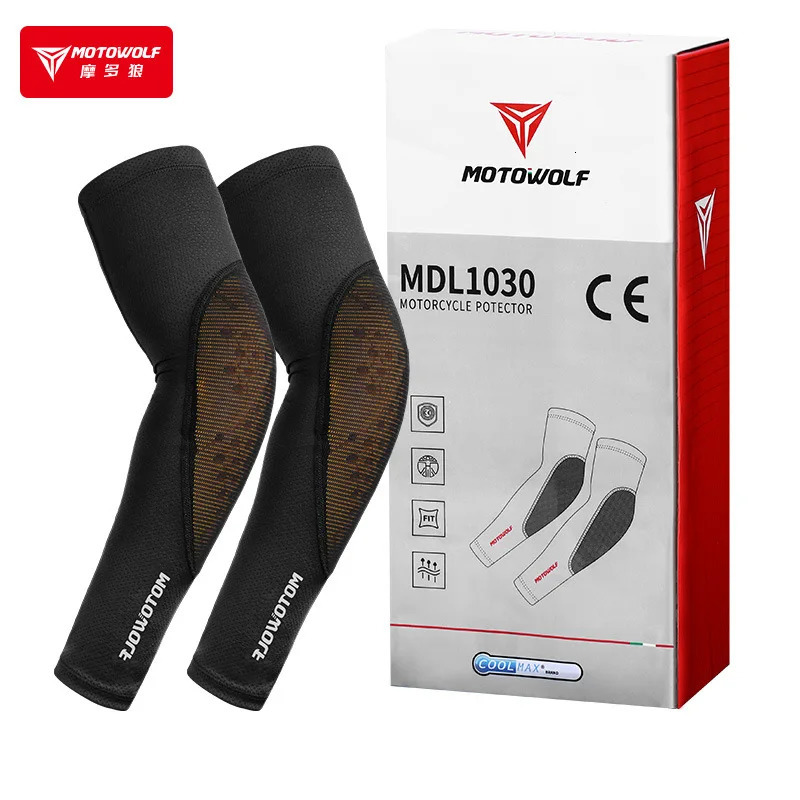 Motowolf Summer Motorcycle Knee Pads Elastic Breathable Motocross Elbow Protector Adult Riding Moto Protection y250708
