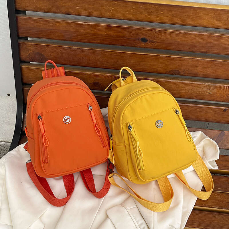 Summer Multifunctional Women 2025 New Small Lightweight Travel Backpack Waterproof Nylon Cloth Shoulder Bag